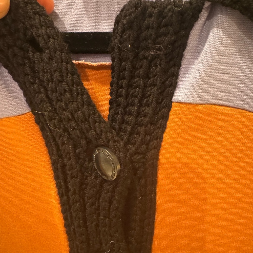 Missoni M long sleeve Dress in Purple, Orange, and Yellow.
Size S. - Picture 7 of 12